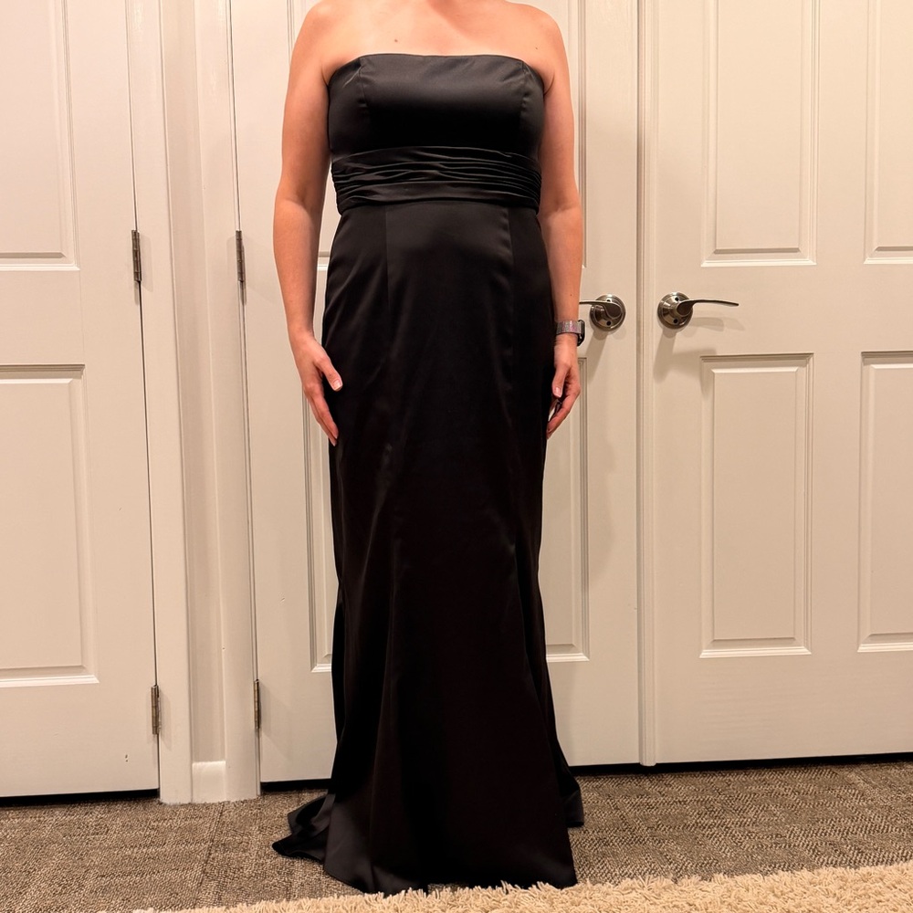 Nordstrom Bridesmaid Dress 14 EUC Black